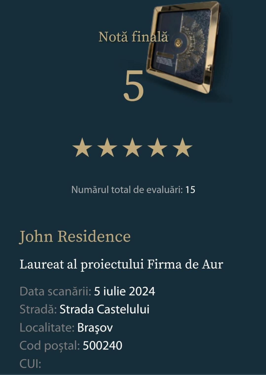 John Residence Apartment Brasov With Parking Option Екстериор снимка
